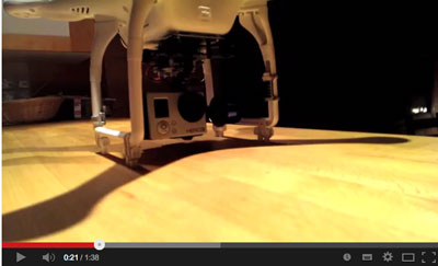 how to extend dji phantom 2 landing grear cheaply and easily without modifying the phantom
