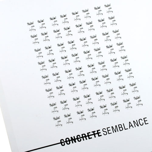 Concrete Semblance Conceptual Art Book