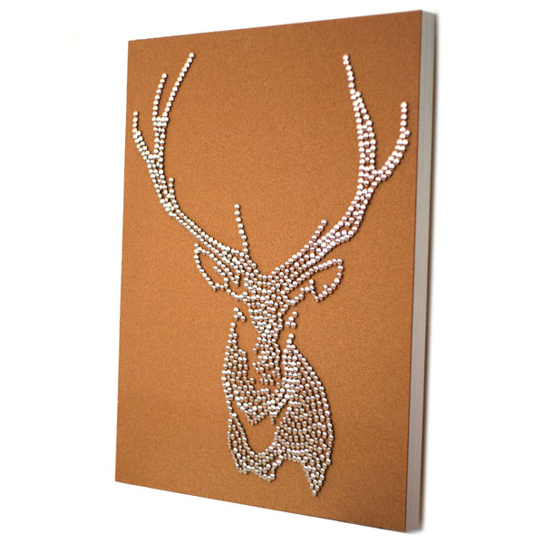 Drawing Pin Stag Deer