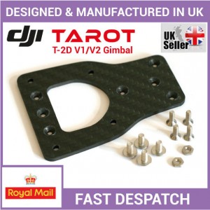 How to install a Carbon Fiber Adapter Mounting Plate for a Tarot T-2D gimbal on DJI Phantom 2