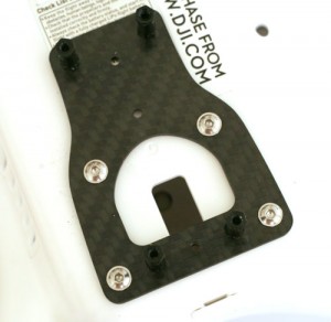 How to install the Carbon Fiber Mount Plate for a Tarot T-2D brushless Gimbal on a DJI Phantom 2